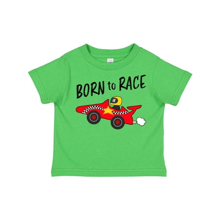 

Inktastic Born to Race- Red Race Car Gift Toddler Boy or Toddler Girl T-Shirt