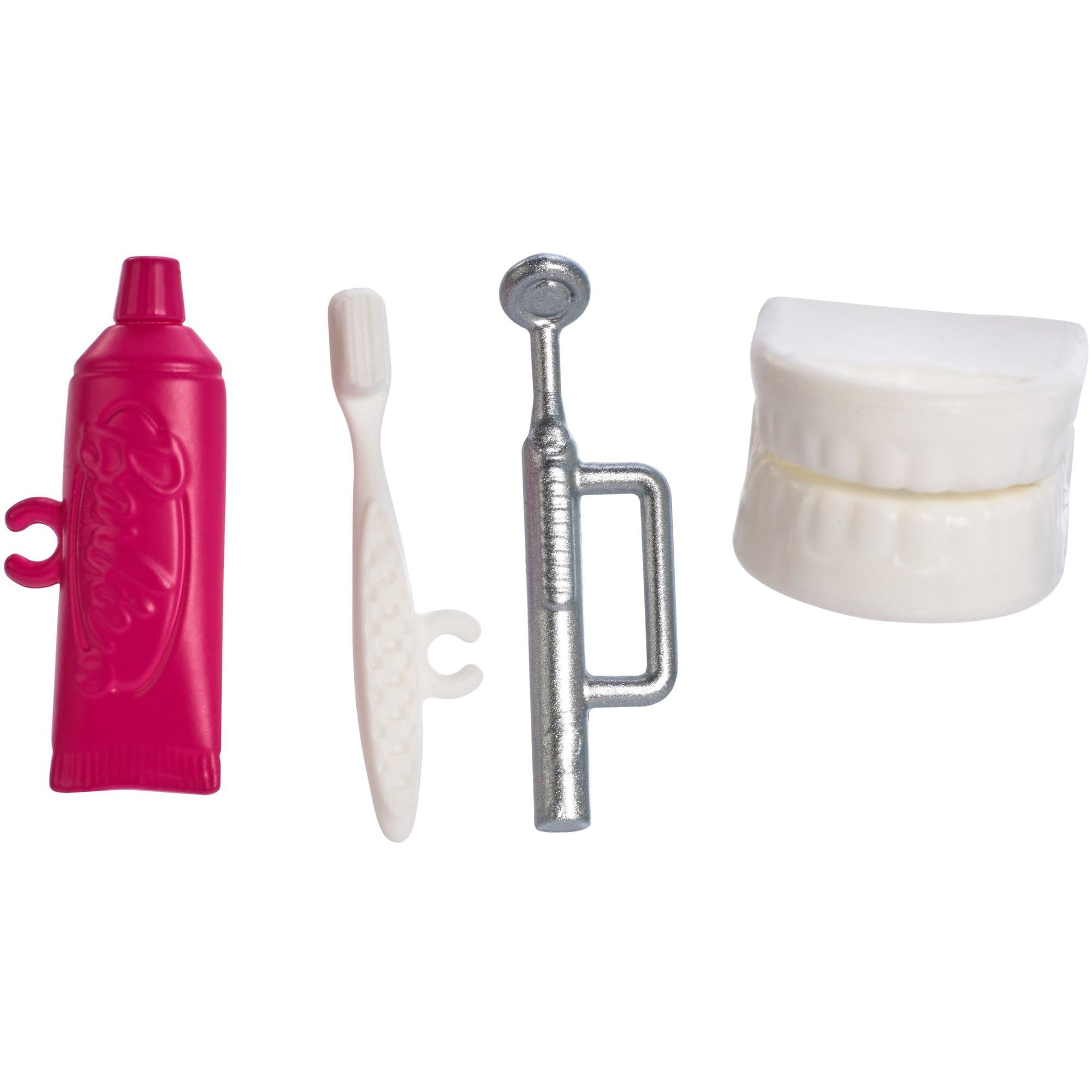 Barbie Careers Dentist Doll & Toddler Patient Doll Playset, Blonde