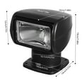 thumbnail image 2 of Boat Remote Control Spotlight, DC12V 100W Black Boat Search Light, Boat Spotlight Boat Search Light Electric Corded, 2 of 21