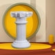 thumbnail image 3 of Estatua de columna romana de resina con pedestal para candelabro, escultura de interior Multi, 3 of 8
