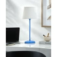 thumbnail image 7 of Livabliss Rigel Portable Table Lamp, 21-inch, Blue with White Shade, 7 of 7