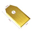 Unbrand Titanium Coated Stainless Steel Lawn Mower Blades for Robotic