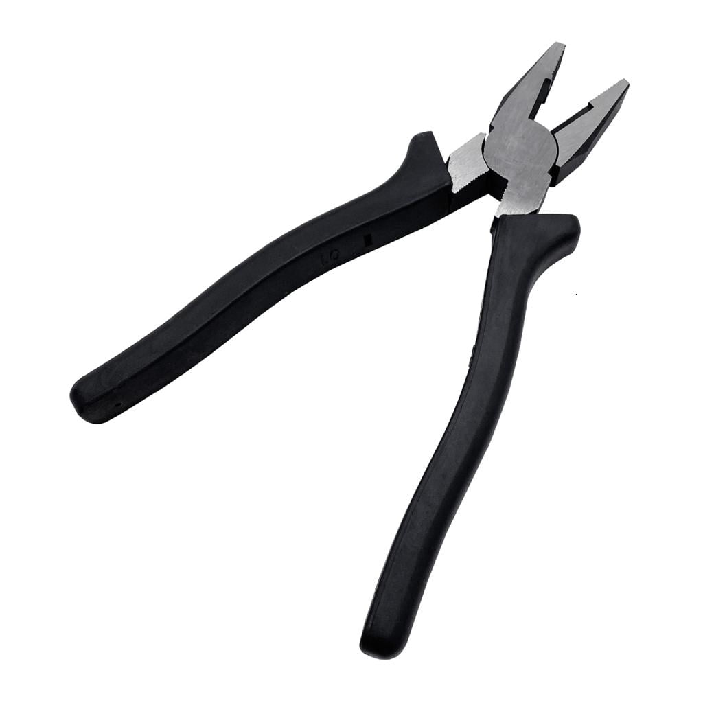CEORPER Jewelry Making Tools Black Handle for Beading Jump-Ring Making Craft Necklace-Ring Wire Cutters Steel Draw Nippers Plier
