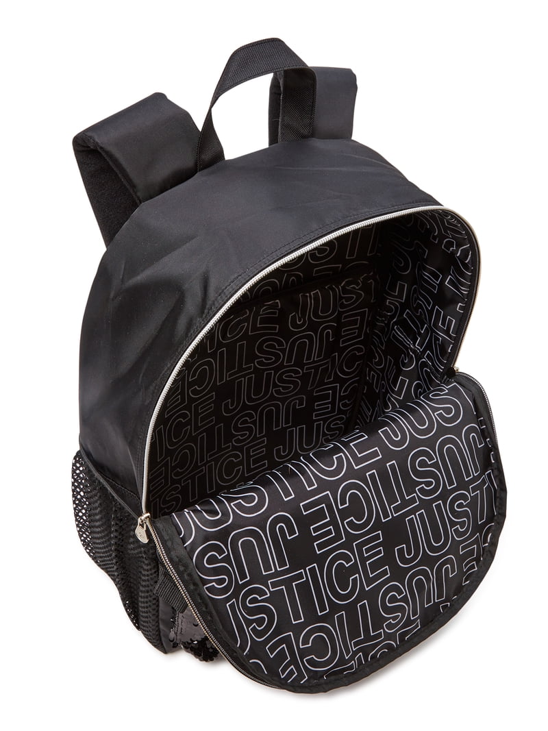 Super Cute Black Embellished Small Backpack,NWT-Boutique Under1Sky Charm Black Mini Backpack | Liberty Center main image 4