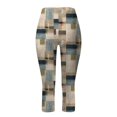thumbnail image 5 of Gibobby Running Pantalones Deportivos Yoga Leggings para mujer Verano Deportes casuales Pantalones yoga Pantalones cortos ajustados（Caqui， S), 5 of 5