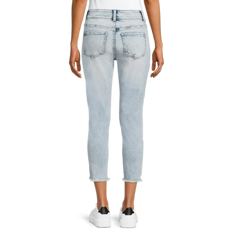 Time Tru Stretch Capri Jeans - Walmart.com