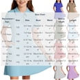 thumbnail image 4 of HAOTAGS Girls School Dreses, Button-Up with Turn-Down Collar Preppy Uniform Polo Shift Dress Red Size 15, 4 of 9