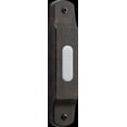 thumbnail image 1 of Quorum International Basic Narrow Door Chime Button - Toasted Sienna - 7-302-44, 1 of 3