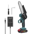 thumbnail image 2 of Motosierra 21V 6 Pulgadas Plaza Eléctrica Portátil Sierras Recargables de Madera Pequeña Divide la Moto Herramienta de Carpintería de la Mano para el Huerto de Huertos de, 2 of 7