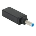 thumbnail image 2 of Adaptador de tipo C a CC, conector hembra a macho de 4,5 x 3 mm, conector PD recto, dispositivo de carga para portátiles HP., 2 of 14