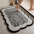 thumbnail image 5 of 23.6" x 15.7" Super Absorbent Diatomaceous Earth Bath Mat, Large Quick Drying Non-Slip Diatomite Stone Bath Mats for Bathroom, Easy to Clean, 5 of 7