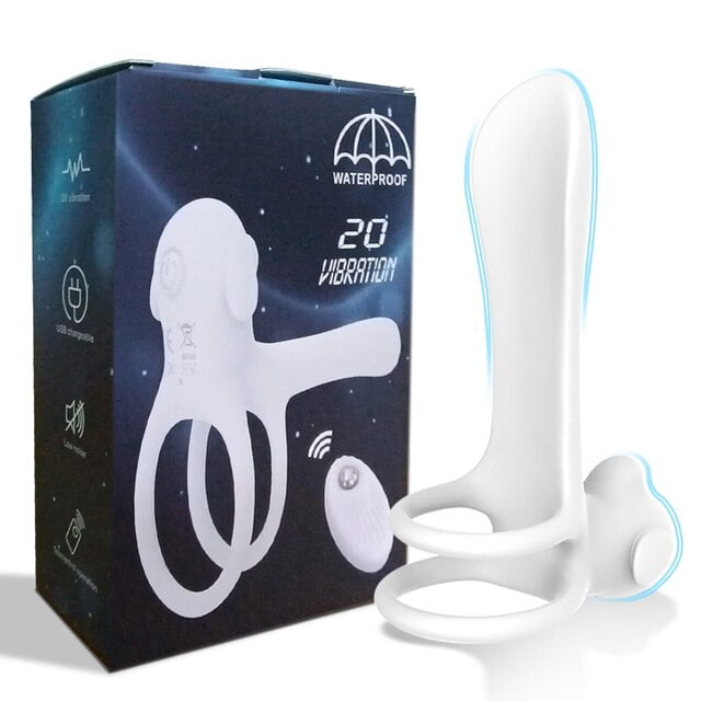 Anillo vibrador de pene para pareja, anillo de pene remoto, masajeador de punto G, estimulador Vagina, masturbación, juguetes sexuales para hombres y mujeres