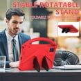thumbnail image 6 of Kids-Friendly Case for Walmart Onn 10.1 Tablet Case 2024 Gen 4 (Model:100135925) Case,with Portable Handle & Kickstand,Shockproof EVA Foam Anti-Scratch Child Protector Tablet Case,Red, 6 of 7
