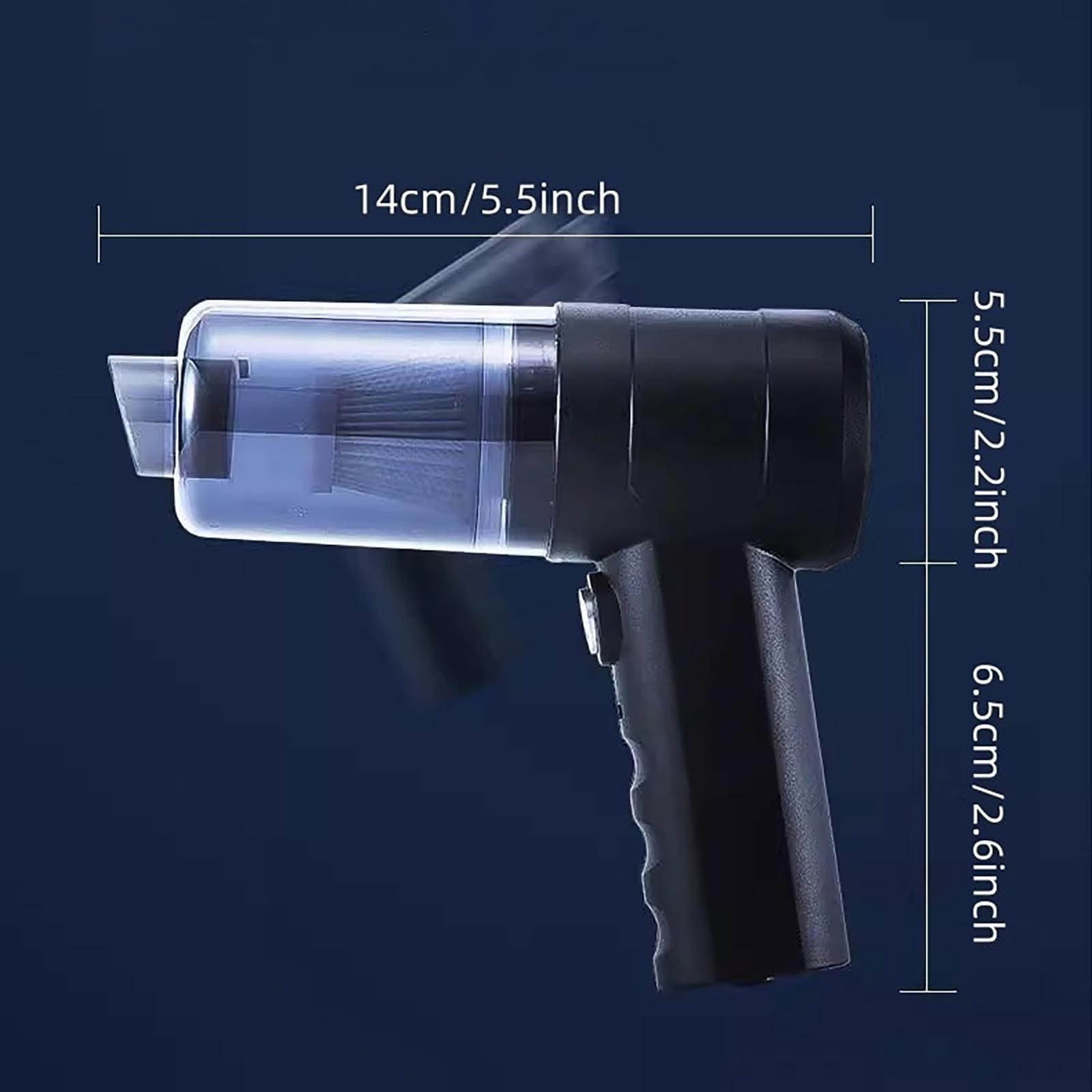 ddioayh Car Vacuum Cleaner Wireless, Portable Powerful Handheld Dustbuster with Rechargeable Battery for Car Home Use