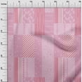 thumbnail image 2 of oneOone Tissu Polyester Lycra Patchwork Géométrique Imprimé 1 Yard 56 Pouces de Large, 2 of 4