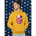 thumbnail image 2 of All American King 4Th July Hoodie Men -Image by Shutterstock, Male XX-Large, 2 of 4