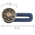 thumbnail image 2 of Cuadros Decorativos Botón de silicona de metal Botón de jeans desmontable ajustable para ropa (9) Tmvgtek embutido en tela, 2 of 2