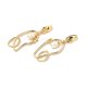 thumbnail image 5 of Accesorio de joyería con diseño único e irregular, elegantes pendientes colgantes de perlas para mujer, 5 of 7