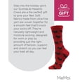 thumbnail image 7 of MeMoi Women's Holiday Scotties & Presents Crew Socks - Womens - Female, 9-11, Tango Red, 7 of 7