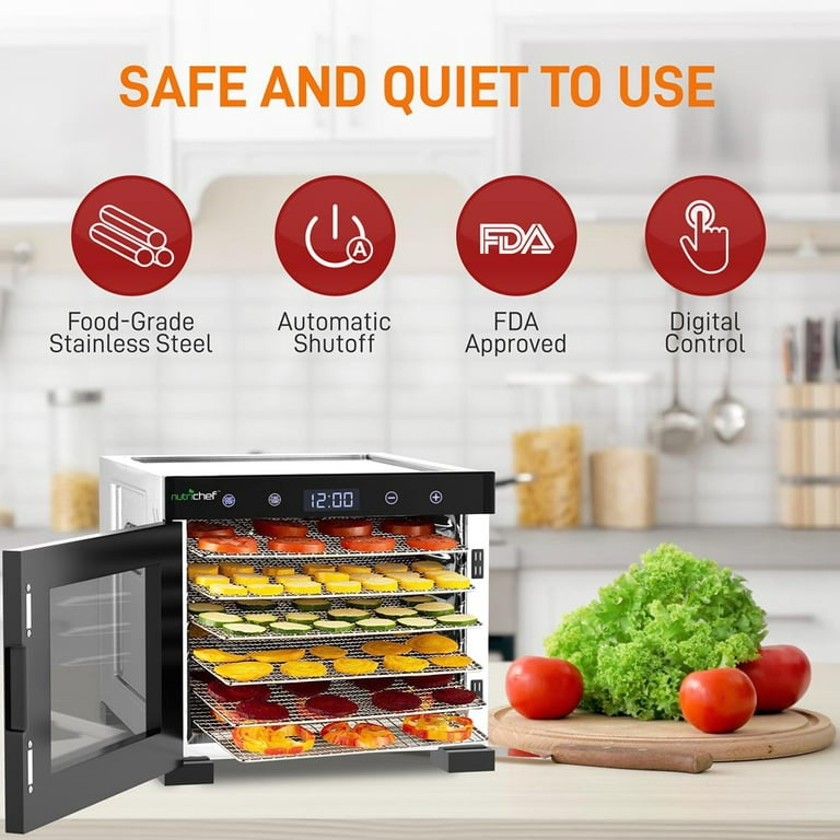 Home Fruit And Vegetable Dryer Electric Meat Drying Machine Timing  Stainless Steel Dryers 6/10/16 Layers Food Dehydrator - Dehydrators -  AliExpress