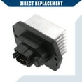 thumbnail image 4 of Resistor del Motor del Ventilador HVAC Unique Bargains No.L20661B15A para Mazda CX-9 2007-2015 Interior de Metal Duradero 1 Pcs Tono Plateado, 4 of 7