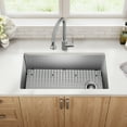 thumbnail image 3 of KRAUS Fairlane 33” Undermount Single Bowl 18-Gauge Stainless Steel Kitchen Sink, 3 of 7