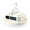 White, variant on High Capacity Camping Light Rechargeable Camping Light Outdoor Fishing Flashlight Tent Work Mountain