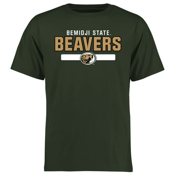 Men's Green Bemidji State Beavers Team Strong T-Shirt