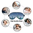 thumbnail image 7 of Goofa Christmas Trees Printed Sleep Eye Mask for Men Women, Zero Eye Pressure Sleeping Mask, Light Blocking Night Blindfold, Soft Eye Shade Cover, 7 of 7