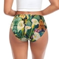 thumbnail image 3 of Womens Underwear - Tropical Floral Jungle No Show Seamless Underwear for Women, Stretch Women's Panties, Hipster Soft Comfort Ladies Panties Bikini Underwear Briefs, 3 of 6