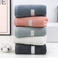 thumbnail image 7 of Naierhg Bath Towel Durable Absorbent Quick-Drying Cotton Towel Soft Comfortable Shower Towel for Home Bathroom Pink, 7 of 7