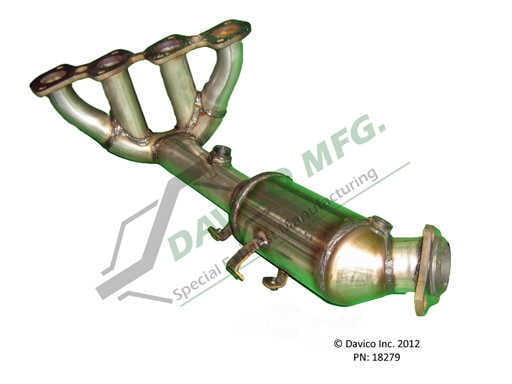 Davico Mfg 18279 Direct-Fit Catalytic Converter - Manifold