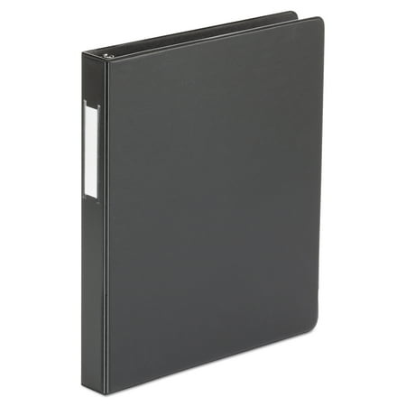 - Universal Economy Non-View Round Ring Binder With Label Holder, 1