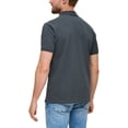 thumbnail image 3 of s.Oliver Polo para hombre - básico, cuello polo, algodón, liso Gris oscuro 2XL (XX-Large), 3 of 4