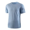 thumbnail image 3 of Workout T Shirts for Men 2026 Summer Casual Lightweight Breathable Slim Fit Short Sleeve Crewneck Athletic Running Gym Shirt, 3 of 8