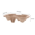 thumbnail image 2 of unbranded 50Ud Vasos Para Comida Para Llevar De Material Pulpa Color Funcional, 2 of 6
