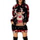 thumbnail image 1 of Vestido de noche de punto con estampado de árbol de Navidad para mujer, vestido de fiesta con capucha, moda de otoño, holgado, Sexy, Mini Festival, ropa femenina, 1 of 5