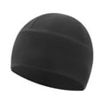 thumbnail image 2 of Men's Fleece Beanie, Windproof Thermal Winter Hat for Skiing Snowboarding Cycling Running, Outdoor Sports Hat, Thick Warm Knit Cap for Men, Motorcycling and Climbing-Dark Gray, 2 of 3