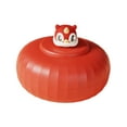 thumbnail image 2 of Organizador de almacenamiento de alimentos, decoración china de Año Nuevo, plato de frutas multiusos Rojo Pequeño, 2 of 9