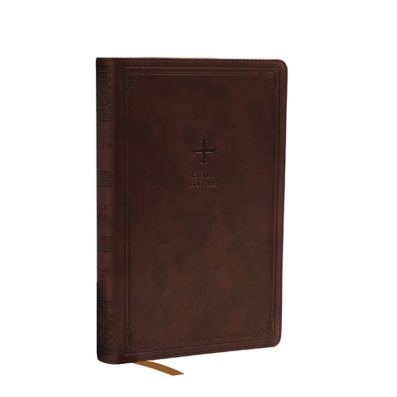 Nrsv, Catholic Bible, Gift Edition, Leathersoft, Brown, Comfort Print: Holy Bible, (Hardcover)