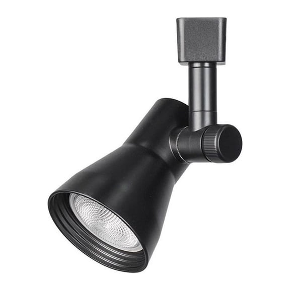 WAC Lighting TK-720 Aluminum L Track Line Voltage Track Head in Black