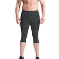 thumbnail image 5 of Breezora Compression Baselayer Shorts for Men Workout Running and Biking High Elastic Support Underwear with Seamless Comfort for Athletics XL Size Black, 5 of 10