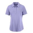 thumbnail image 2 of Women's Cutter & Buck Purple Las Vegas Raiders Coastline Epic Comfort Eco Recycled Polo, 2 of 3