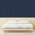 thumbnail image 4 of Ambesonne Herringbone Peel & Stick Wallpaper for Home, Blue Monochrome Art, 13"x36", Dark Blue Violet Blue, 4 of 6