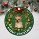 thumbnail image 1 of Navidad divertida decoración Navidad perro patrón colgante árbol de Navidad adornos Wmkox8yii fhajkh5061, 1 of 2