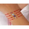 thumbnail image 2 of SNNROO 1pc Minimalist Halloween Handmade Beaded Evil Eye Design Bracelet For Women, 2 of 7