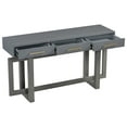 thumbnail image 5 of Elegant Console Table with Three Drawers, Extra Long Entryway Table for Entryway, Hallway, Living Room, Foyer, Corridor (Antique Gray), 5 of 11