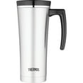 thumbnail image 2 of Thermos 16 oz Sipp Insulated Stainless Steel Travel Mug w/ Handle - Silver/Black, 2 of 5