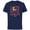 Navy, variant on The Lion King Simba I Laugh in the Face of Danger - Short Sleeve Cotton T-Shirt for Adults - Customized-Black