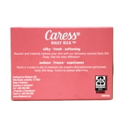 صابون التجميل المرطب من Caress Daily Silk برائحة الخوخ الأبيض وزهر البرتقال، 3.15 أونصة
